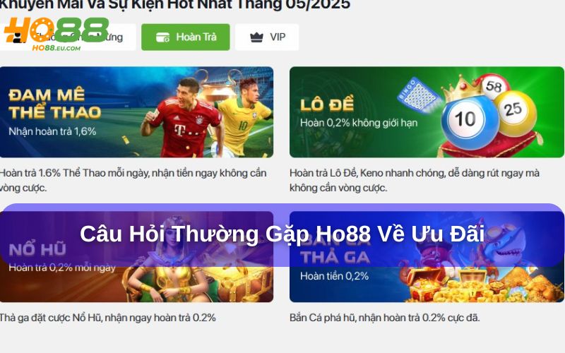 Chính sách khuyến mãi tại Ho88 Eucom như thế nào?